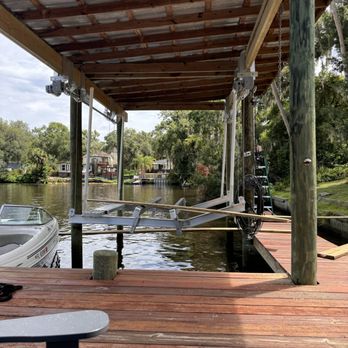 Elite Marine Dock & Seawall - Replace boathouse with a new lift - General Contractors Near Me Elite Marine Dock & Seawall - Replace boathouse with a new lift - General Contractors Near Me