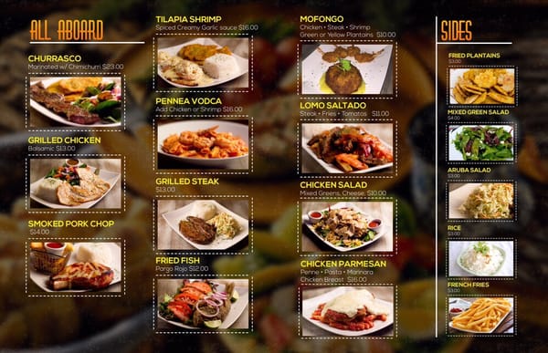 Menu photo 1 Aruba Restaurant & Lounge Clifton, NJ