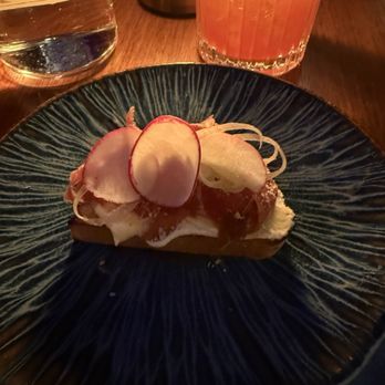 LIA - Proscuitto Bruschetta - Tapas/Small Plates Near Me - Chicago, Illinois