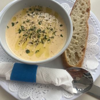 Le Petit Paris - Lobster bisque (cup) - French Near Me - Atlantic Beach, Florida Le Petit Paris - Lobster bisque (cup) - French Near Me - Atlantic Beach, Florida