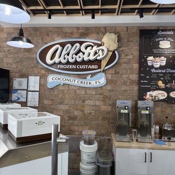 Abbotts Frozen Custard - Ice Cream & Frozen Yogurt Near Me - Coconut Creek, Florida