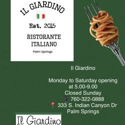 Il Giardino Ristorante Italiano