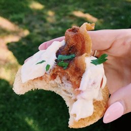 Kentucky Hot Brown mini appetizers