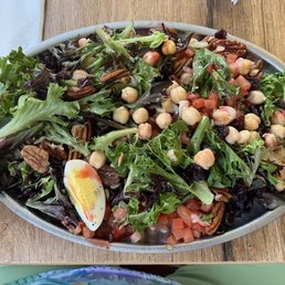 The salad I requested.  It was fresh delicious healthy.
