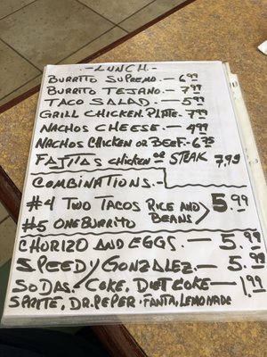 Menu photo 3 Mayan House Manchester, TN