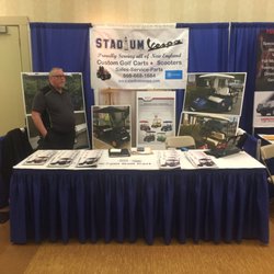 Stadium Vespa - Meeting new customers at the RV and Camping Show