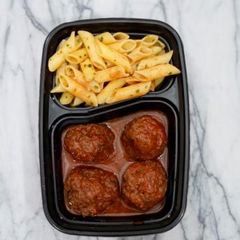 EBGAINS - EB's Meatballs with Pasta #meatballs #pasta - Food Delivery Services Near Me