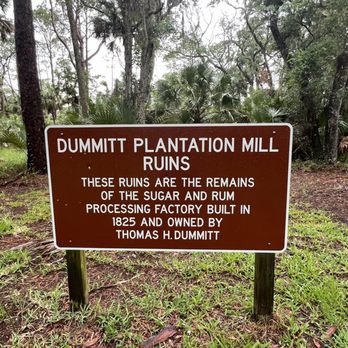 Dummitt Sugar and Rum Factory Ruins - Landmarks & Historical Buildings Near Me - Ormond Beach, Florida Dummitt Sugar and Rum Factory Ruins - Landmarks & Historical Buildings Near Me - Ormond Beach, Florida