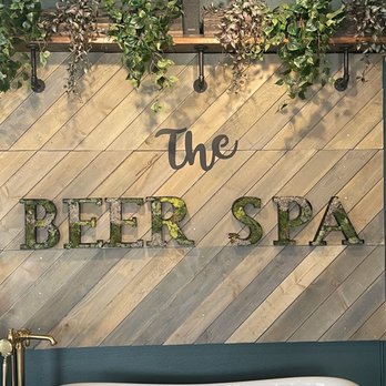 Oakwell Beer Spa - A tub in the front area used for great photos - Day Spas Near Me - Denver, Colorado