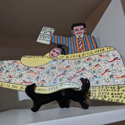 Howard Finster's Paradise Garden - If the shoe fits I bought at paradise gardens in the early 90s maybe late 80s