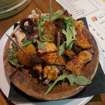 Mompou Tapas Bar & Restaurant - Octopus - Spanish Near Me - Newark, New Jersey