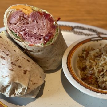 The Fish Grill - Ham and cheese wrap - Seafood Near Me - Dania Beach, Florida