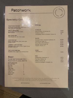 Menu photo 1 Patchwork Philly Philadelphia, PA