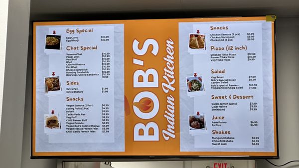 Menu photo 4 Bob’s Indian Kitchen Brownsburg, IN Menu photo 4 Bob’s Indian Kitchen Brownsburg, IN