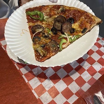 Bronx Pizza And Pints - Huge slice! - Pizza Near Me - Wichita, Kansas