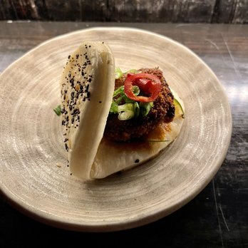 Double Knot - Duck Scrapple Bao Bun* - Sushi Bars Near Me - Philadelphia, Pennsylvania
