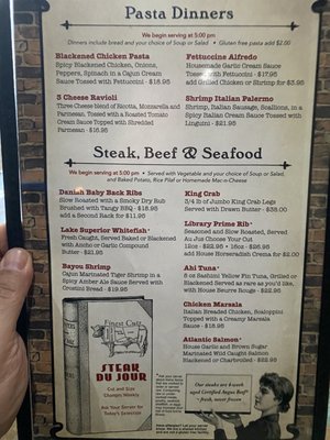Menu photo 3 The Library Houghton, MI Menu photo 3 The Library Houghton, MI