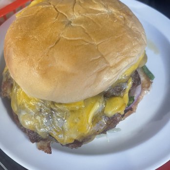 Stomp's Burger Joint - Wild Hog burger - Burgers Near Me - Webster, Texas Stomp's Burger Joint - Wild Hog burger - Burgers Near Me - Webster, Texas