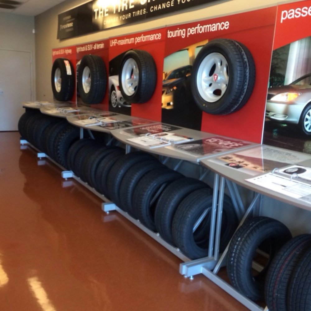 Firestone Complete Auto Care - Display - Tires Near Me - Wake Forest, North Carolina Firestone Complete Auto Care - Display - Tires Near Me - Wake Forest, North Carolina