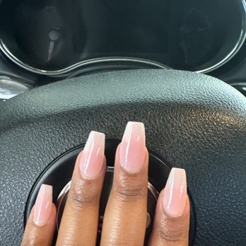 Oscar Nails Spa - Natural nails with acrylic overlay - Skin Care Near Me - Tyler, Texas