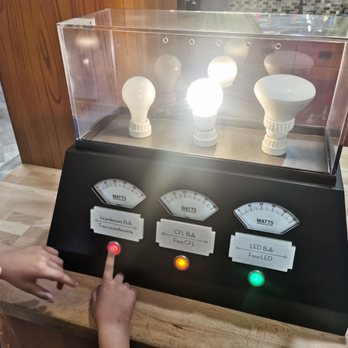 Discovery Cube Los Angeles - Learning what light bulbs save energy - Educational Services Near Me - Sylmar, California Discovery Cube Los Angeles - Learning what light bulbs save energy - Educational Services Near Me - Sylmar, California