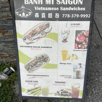 Banh Mi Saigon - Banh mi Menu options - Vietnamese Near Me - Vancouver, British Columbia Banh Mi Saigon - Banh mi Menu options - Vietnamese Near Me - Vancouver, British Columbia