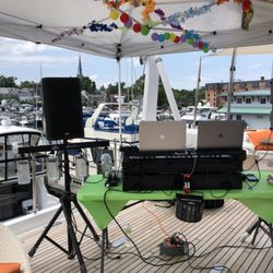 Turn the Table Entertainment DJ Service - One of our recent events on a boat out of Annapolis