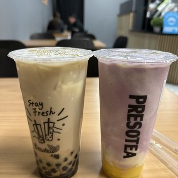 Presotea - Cream brûlée milk tea & Taro Cloud - Bubble Tea Near Me - Elk Grove, California Presotea - Cream brûlée milk tea & Taro Cloud - Bubble Tea Near Me - Elk Grove, California
