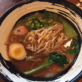 Katsu Ramen - Delicious bowl of miso ramen with added bok choy - Ramen Near Me - Aurora, Colorado