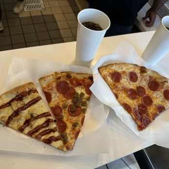 Terra Mia Pizzeria Tustin - we both went with the 2 slices and soda combo - Pizza Near Me - Tustin, California