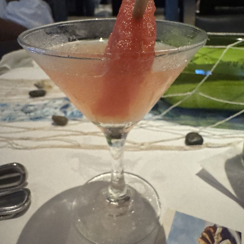 Bonefish Grill - Cucumber Watermelon martini - Seafood Near Me - Tampa, Florida