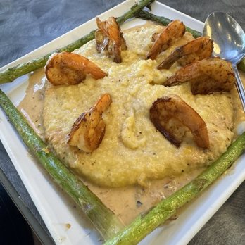 The Riverside Seafood and Grill - Grits and Shrimp - Seafood Near Me - Channelview, Texas