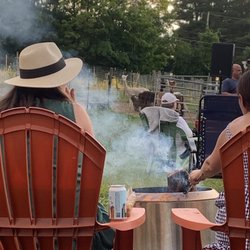 Good Pickin' Farm - S'mores by the fire.