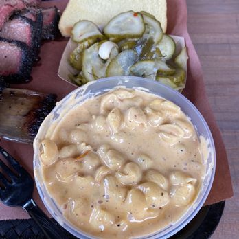 la Barbecue - Shells and cheese...ok, ok...it's the best mac & cheese I've ever had. - Barbeque Near Me - Austin, Texas la Barbecue - Shells and cheese...ok, ok...it's the best mac & cheese I've ever had. - Barbeque Near Me - Austin, Texas