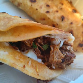 Tacos el Palenque - Close up barria taco - Mexican Near Me - Portland, Oregon Tacos el Palenque - Close up barria taco - Mexican Near Me - Portland, Oregon