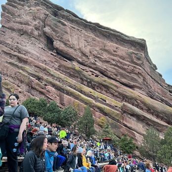 Red Rocks Amphitheatre - North side wall of the theater. - Music Venues Near Me - Morrison, Colorado Red Rocks Amphitheatre - North side wall of the theater. - Music Venues Near Me - Morrison, Colorado