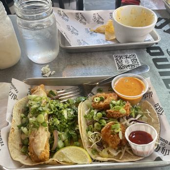 Dirty Taco and Tequila - Patchogue - Miso Cod and Bang Bang Shrimp Tacos - Tacos Near Me - Patchogue, New York