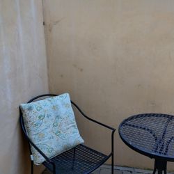 Casa Del Sol - This is one section of the tiny patio.