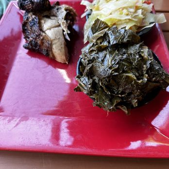 Cutlass Grille - Jerk Chicken with green and cabbage - Caribbean Near Me - Chesapeake, Virginia Cutlass Grille - Jerk Chicken with green and cabbage - Caribbean Near Me - Chesapeake, Virginia