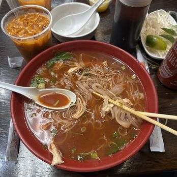 Thank U Pho - 8. Pho Chicken & Thai Iced Tea - Vietnamese Near Me - Los Angeles, California Thank U Pho - 8. Pho Chicken & Thai Iced Tea - Vietnamese Near Me - Los Angeles, California