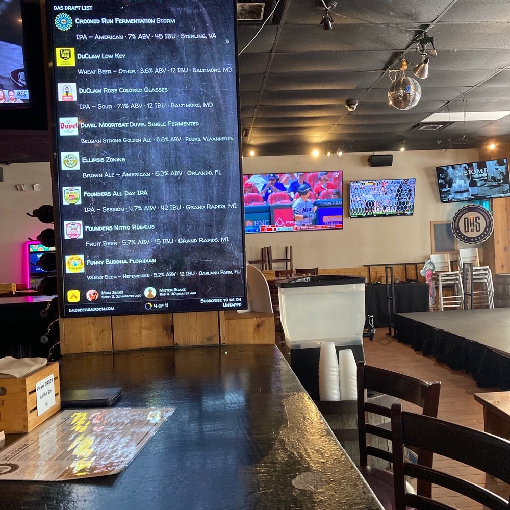 DAS Beer Garden - Sports Bars Near Me - Jupiter, Florida