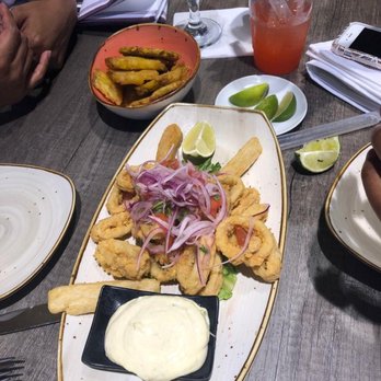 El Gran Inka - Calamari and tostones - Peruvian Near Me - Miami, Florida