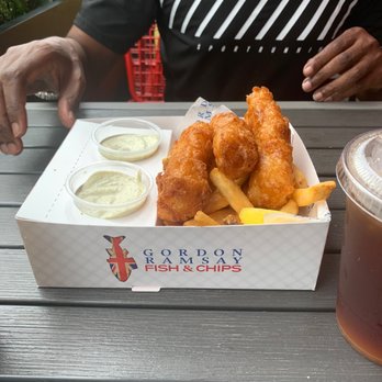 Gordon Ramsay Fish & Chips - Tartar sauce- fish n chips - Fish & Chips Near Me - Washington, DC, District of Columbia Gordon Ramsay Fish & Chips - Tartar sauce- fish n chips - Fish & Chips Near Me - Washington, DC, District of Columbia