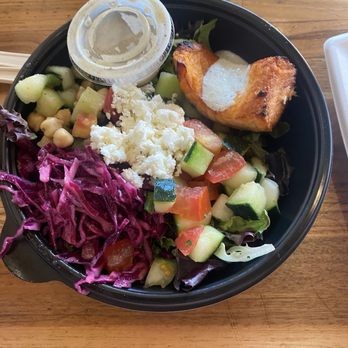 Luna Grill Palm Desert - Luna Vida Keto Bowl w/Salmon - Greek Near Me - Palm Desert, California Luna Grill Palm Desert - Luna Vida Keto Bowl w/Salmon - Greek Near Me - Palm Desert, California