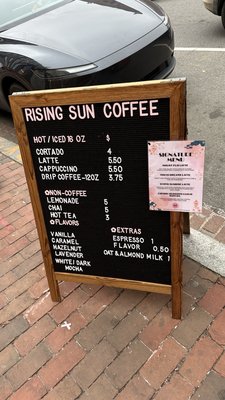 Menu photo 1 Rising Sun Coffee Washington, DC, DC Menu photo 1 Rising Sun Coffee Washington, DC, DC