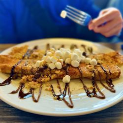 Polo’s Corner - S'mores crepes.