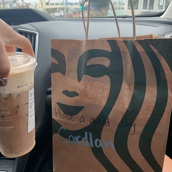 Starbucks - Cute note! - Coffee & Tea Near Me - Dana Point, California