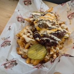 Burger bomb Burger bomb