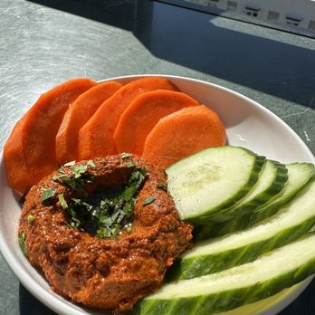 Bar Julian - Spicy red pepper dip - Cocktail Bars Near Me - Savannah, Georgia