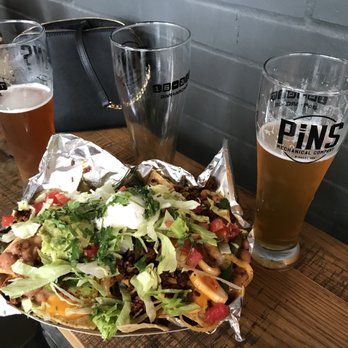 Pins Mechanical - Nachos from food truck - Bowling Near Me - Columbus, Ohio Pins Mechanical - Nachos from food truck - Bowling Near Me - Columbus, Ohio
